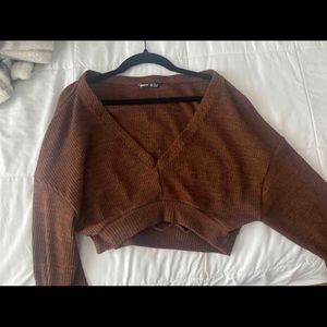 From shein , crop top , small , casual type of vibe